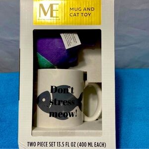 Cat Mug & Toy Set